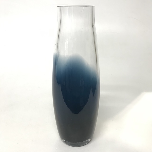 ART GLASS (VASE), Indigo Blue